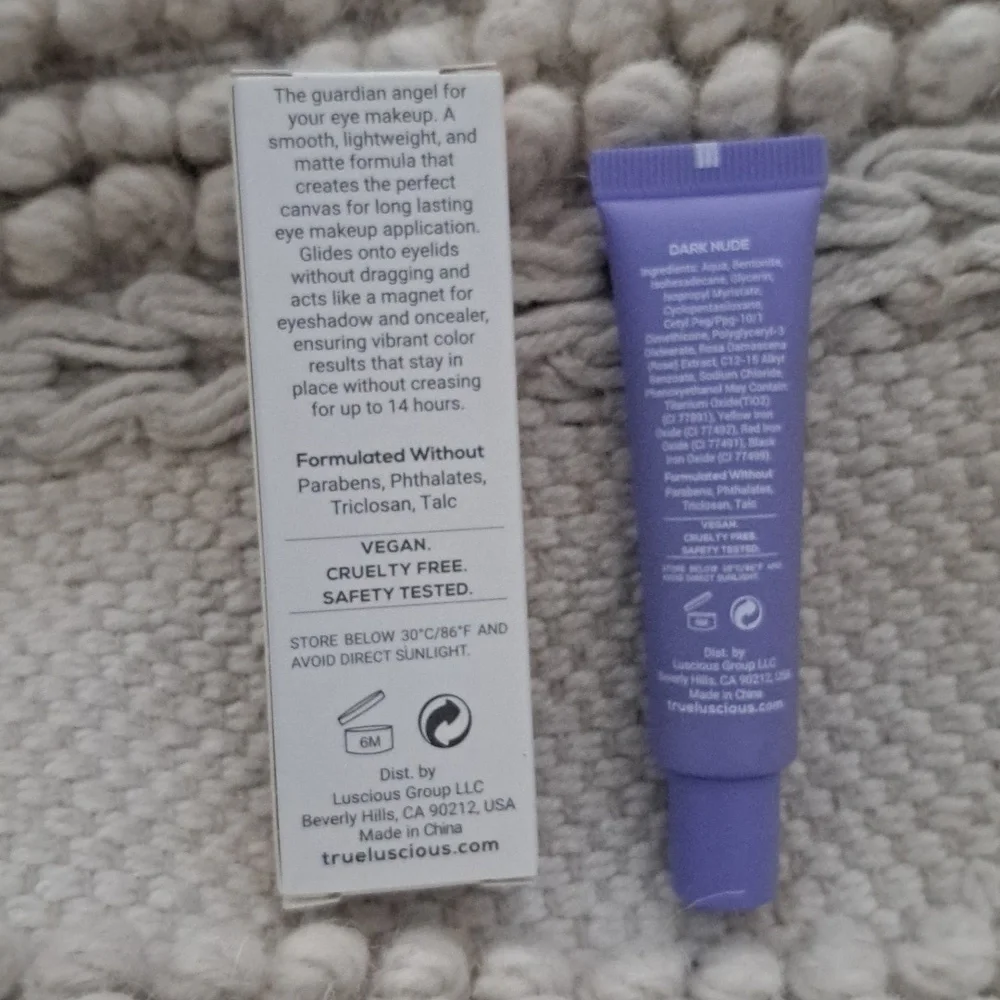 NIB True & Luscious Angel Eyes eyeshadow primer/base ~ dark nude